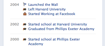 Mark Zuckerberg Resume